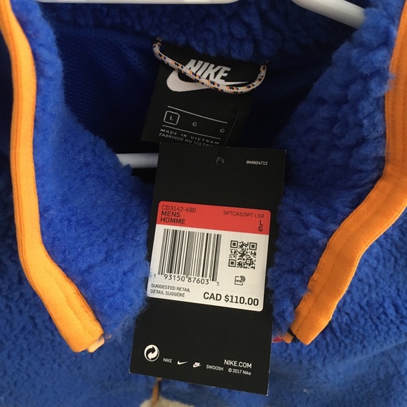 BRAND NEW Mens Nike Sherpa Vest - Picture 2 of 4